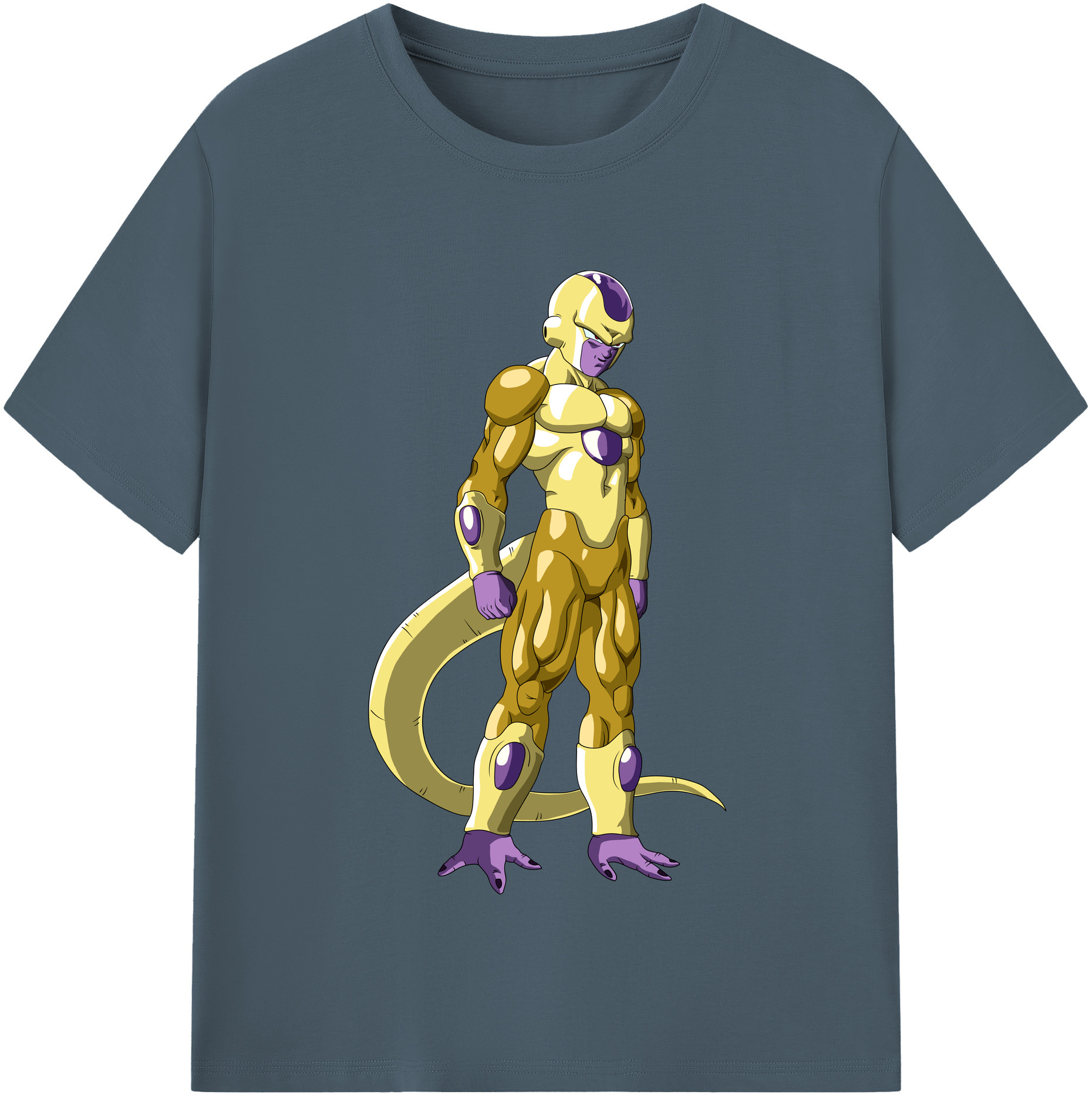 （画像用） ドラゴンボール フリーザ DRAGON BALL Frieza 綿100％半袖Tシャツ（フロントプリント）